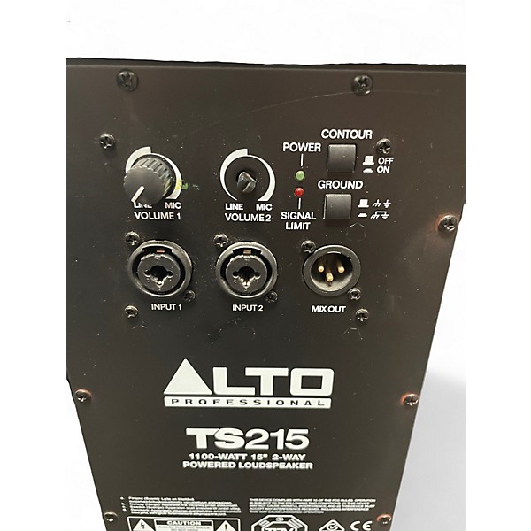 Used Alto TS215 Powered Speaker