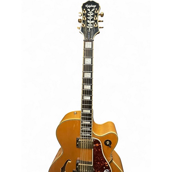 Used Epiphone Emperor 1989 Natural Hollow Body Electric Guitar