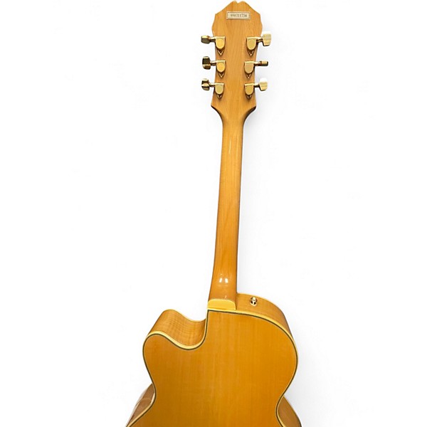 Used Epiphone Emperor 1989 Natural Hollow Body Electric Guitar