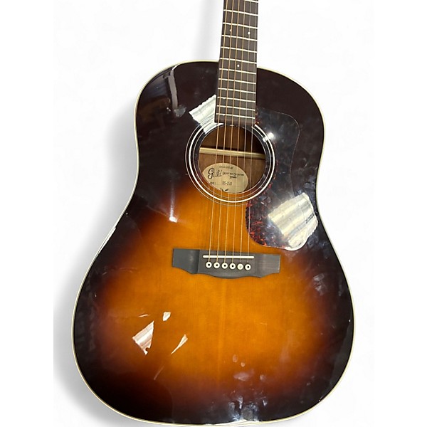 Used Guild DS 240 2 Color Sunburst Acoustic Guitar