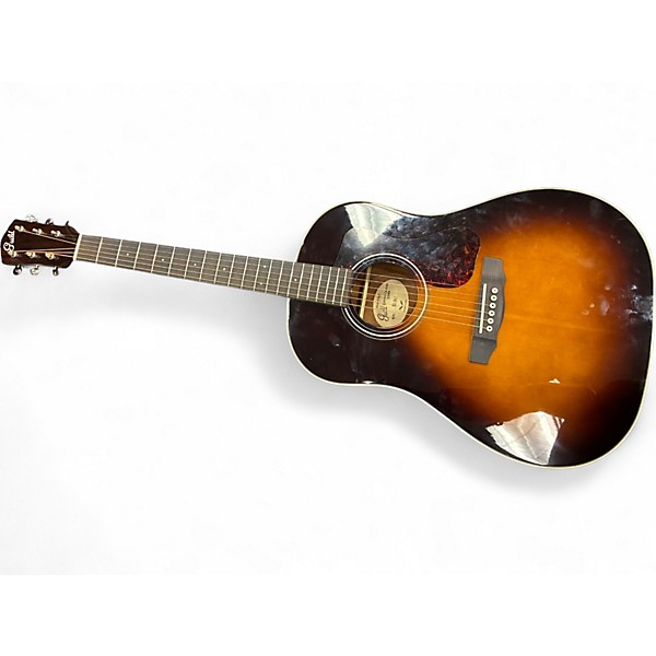 Used Guild DS 240 2 Color Sunburst Acoustic Guitar