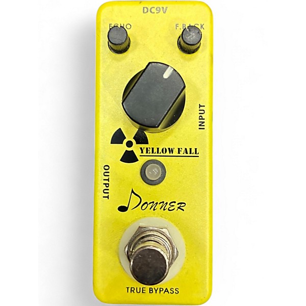 Used Donner Yellow Fall Effect Pedal