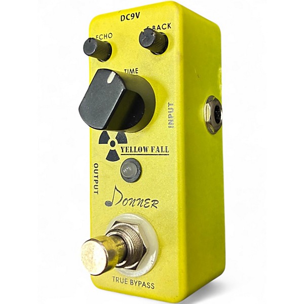 Used Donner Yellow Fall Effect Pedal