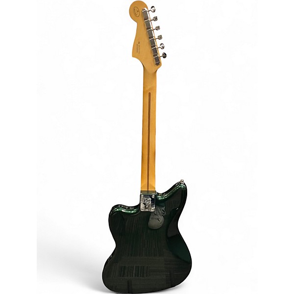 Used Fender PLAYER II JAZZMASTER Emerald Green Solid Body Electric Guitar