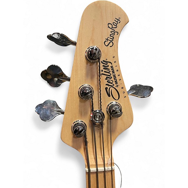 Used Sterling by Music Man Sub 4 Mint Green Electric Bass Guitar