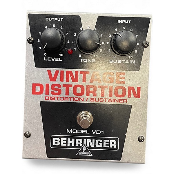 Used Behringer vd1 Effect Pedal