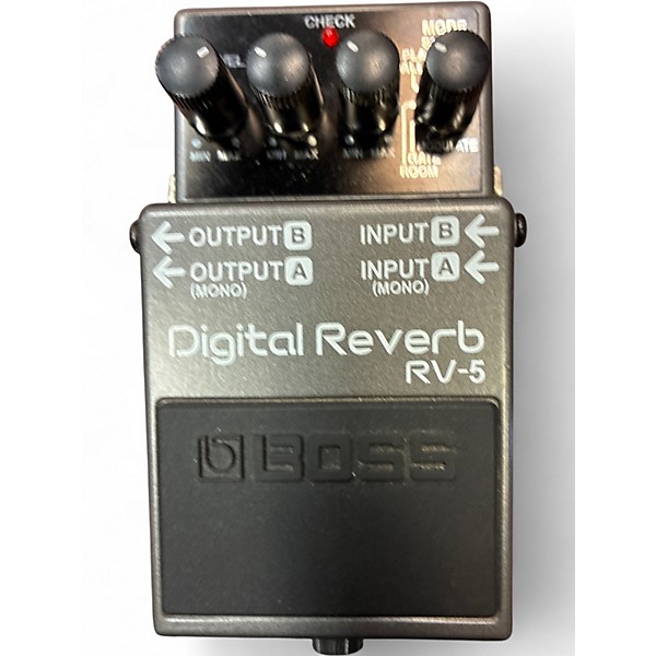 Used BOSS RV5 Digital Reverb Effect Pedal