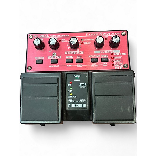 Used BOSS RC20XL Loop Station XL Twin Pedal