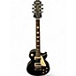 Used Epiphone Les Paul Classic Black and Ivory Solid Body Electric Guitar thumbnail