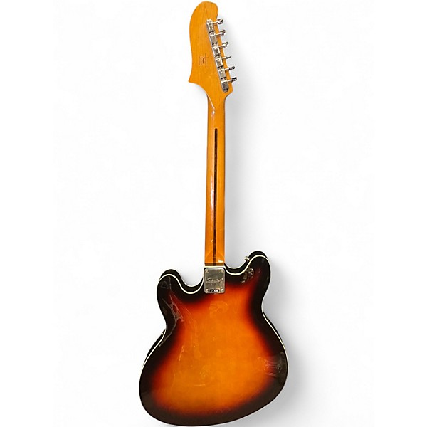 Used Squier Classic Vibe Starcaster 3 Color Sunburst Hollow Body Electric Guitar