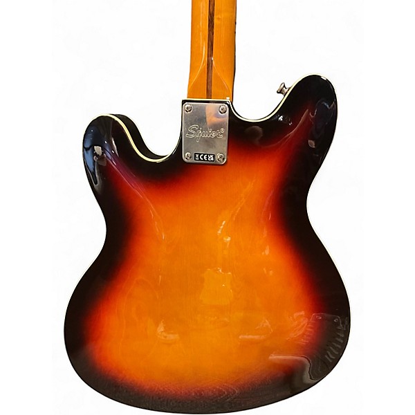 Used Squier Classic Vibe Starcaster 3 Color Sunburst Hollow Body Electric Guitar