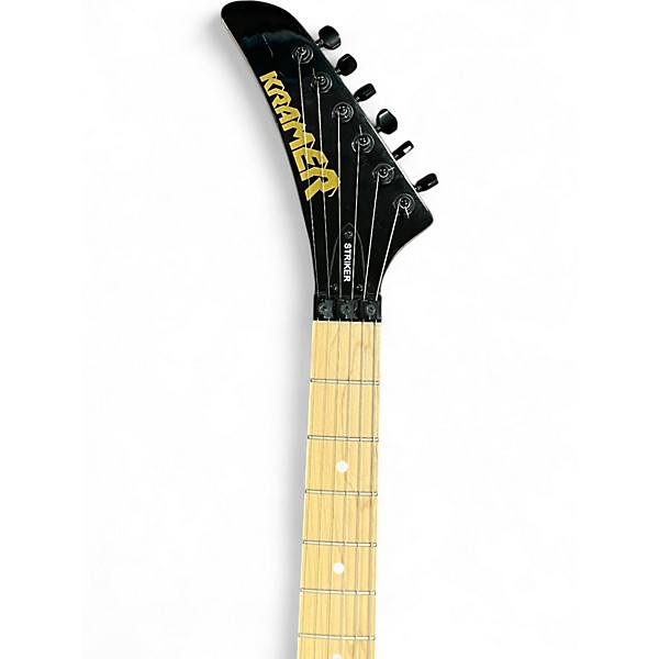 Used Kramer Striker Black Solid Body Electric Guitar