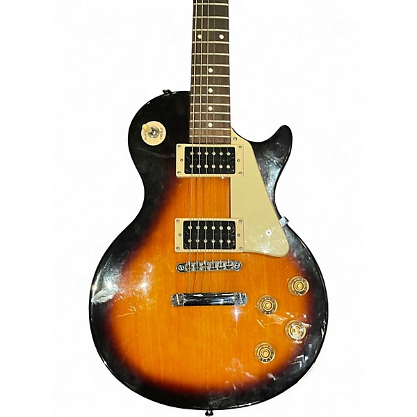 Used Epiphone Les Paul 100 Bolt On 3 Color Sunburst Solid Body Electric Guitar