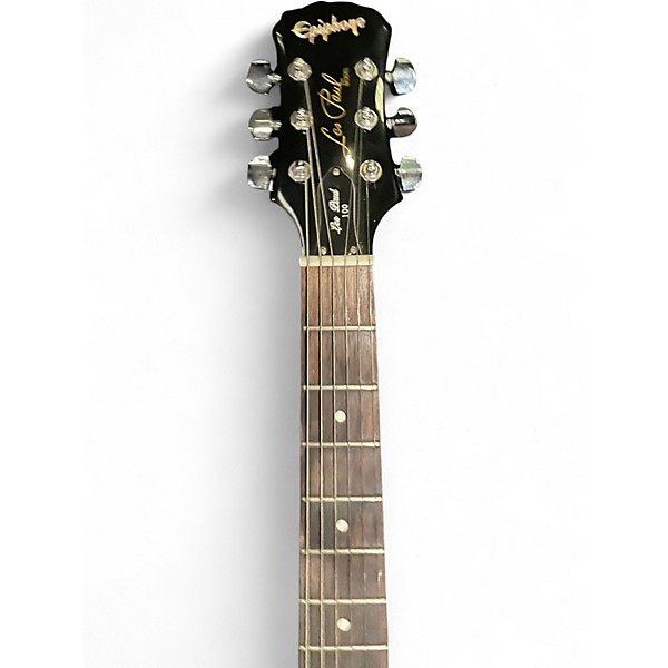 Used Epiphone Les Paul 100 Bolt On 3 Color Sunburst Solid Body Electric Guitar