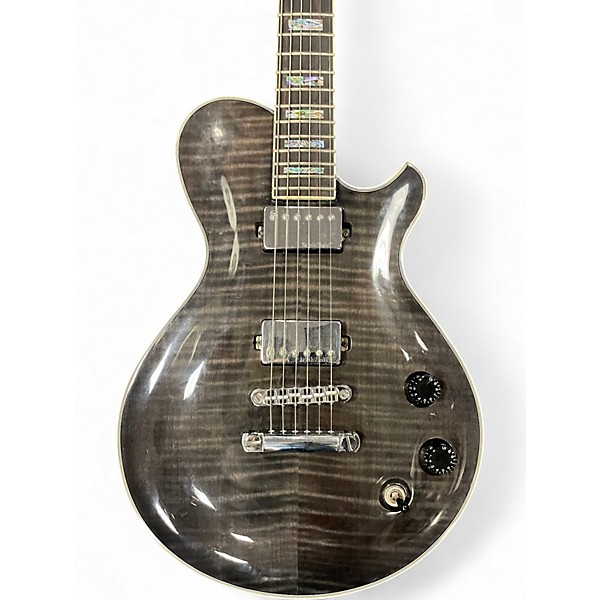 Used Michael Kelly patriot custom Trans Gray Solid Body Electric Guitar