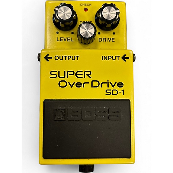 Used BOSS SD1 Super Overdrive Effect Pedal