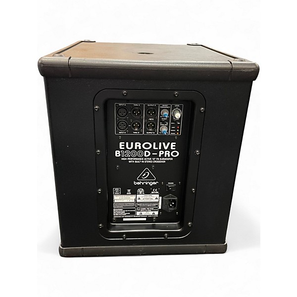 Used Behringer Eurolive B1200D Pro Powered Subwoofer