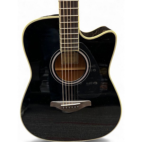 Used Yamaha FGC-TA TransAcoustic Black Acoustic Electric Guitar