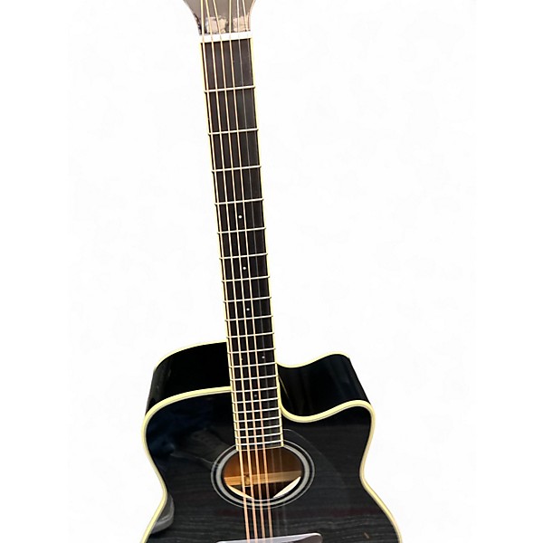 Used Yamaha FGC-TA TransAcoustic Black Acoustic Electric Guitar