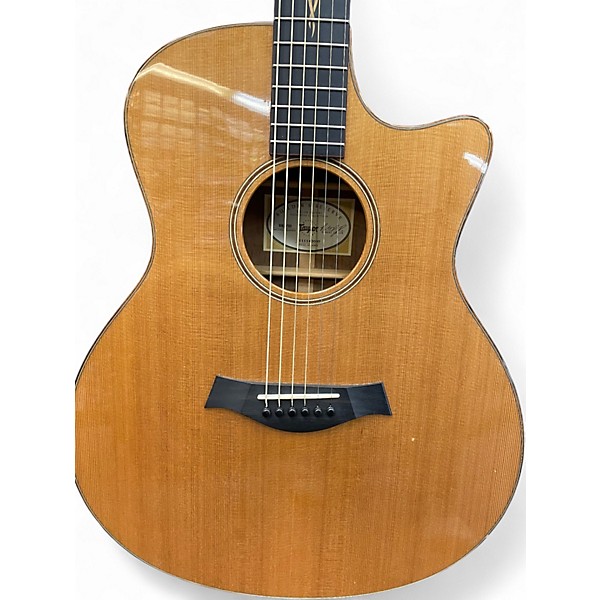 Used Taylor Builders Reserve VIII Natural Acoustic Electric Guitar