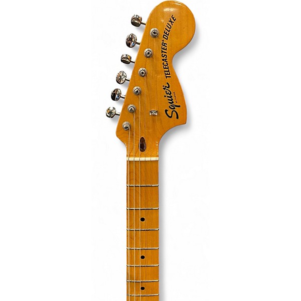 Used Squier CLASSIC VIBE 1970'S TELE DELUXE Olympic White Solid Body Electric Guitar