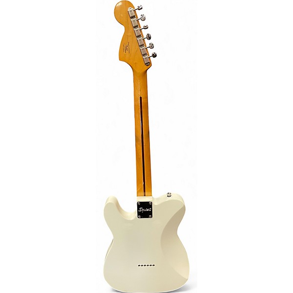 Used Squier CLASSIC VIBE 1970'S TELE DELUXE Olympic White Solid Body Electric Guitar