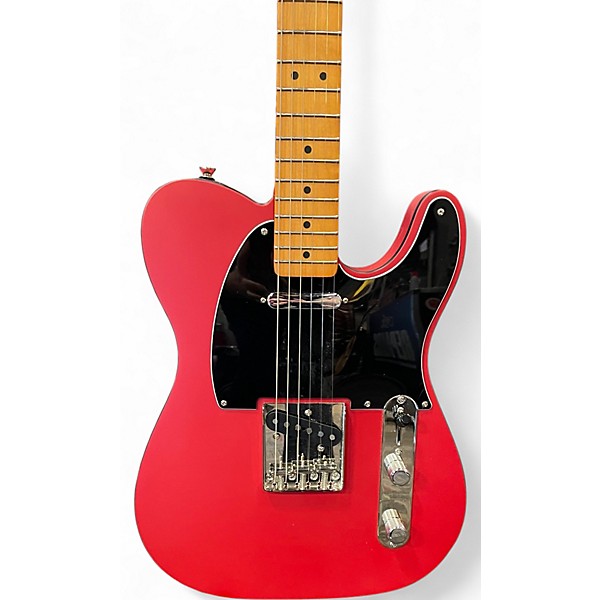 Used Squier LE 60 CSE TELE Dakota Red Solid Body Electric Guitar