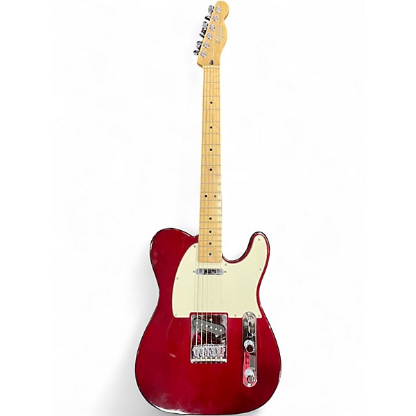 Used Fender Standard Telecaster Wine Red Solid Body Electric Guitar