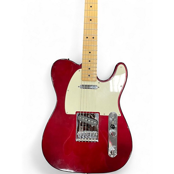 Used Fender Standard Telecaster Wine Red Solid Body Electric Guitar