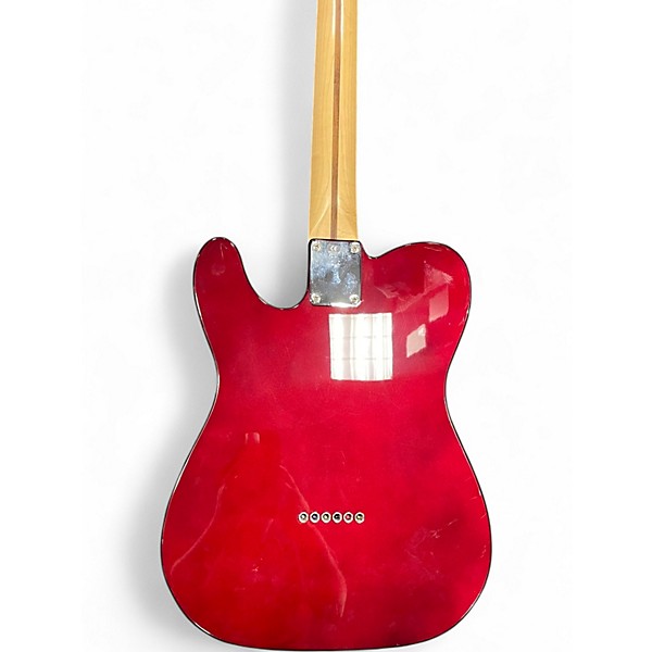 Used Fender Standard Telecaster Wine Red Solid Body Electric Guitar