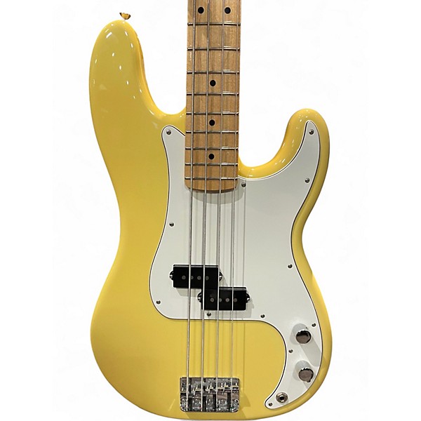 Used Fender Player Precision Bass Buttercream Electric Bass Guitar
