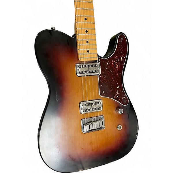 Used Fender Cabronita Telecaster 2 Tone Sunburst Solid Body Electric Guitar