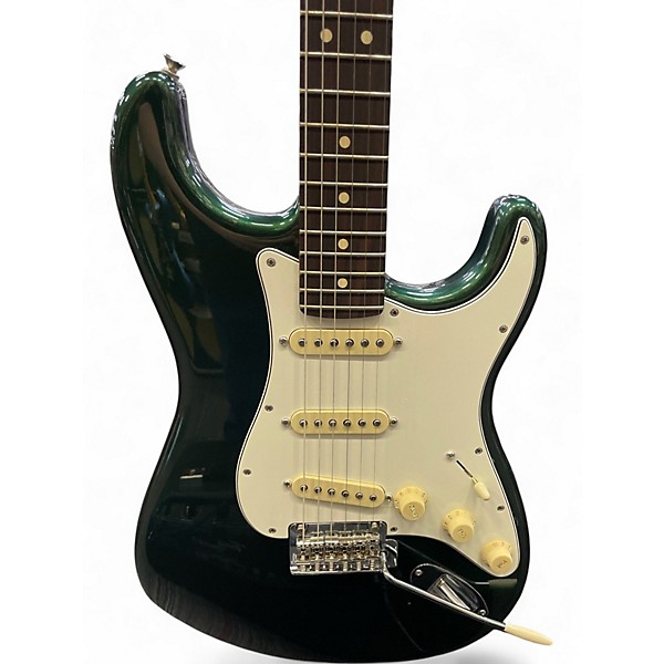 Used Fender LTD PLYR II STRAT RW BRG BRITISH RACING GREEN Solid Body Electric Guitar
