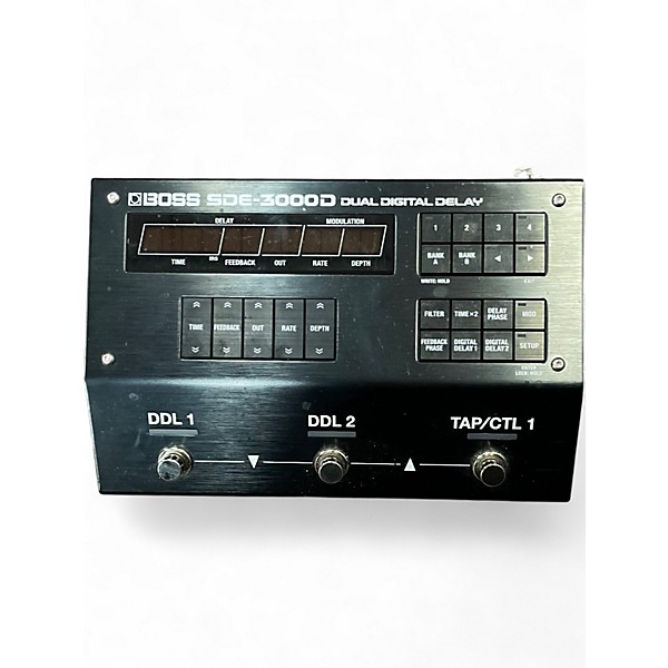 Used BOSS SDE3000 Effect Pedal