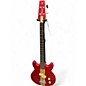 Used Vantage VS600B Candy Apple Red Electric Bass Guitar thumbnail