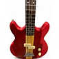 Used Vantage VS600B Candy Apple Red Electric Bass Guitar