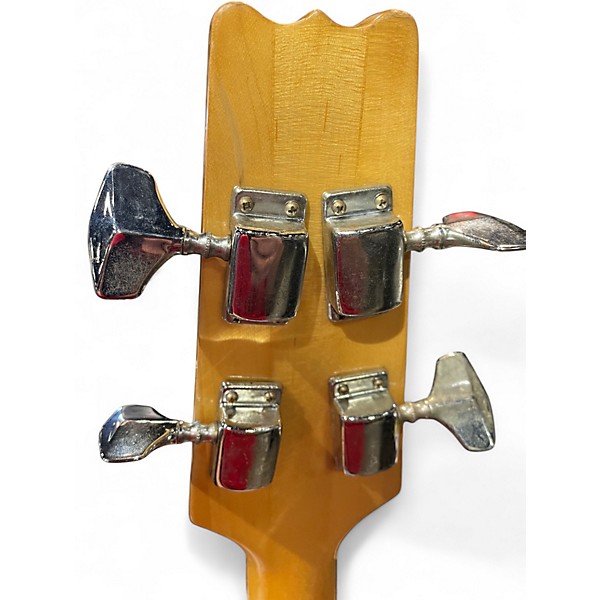 Used Vantage VS600B Candy Apple Red Electric Bass Guitar