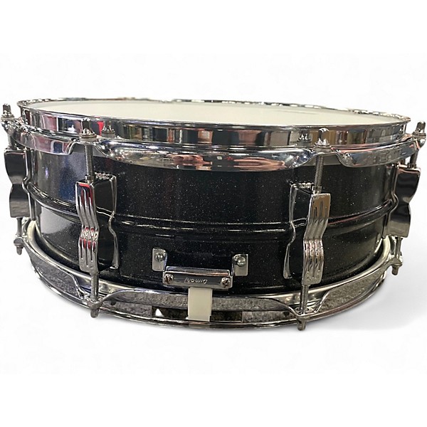 Used Ludwig 14X5 Acrolite Snare Black Galaxy Drum