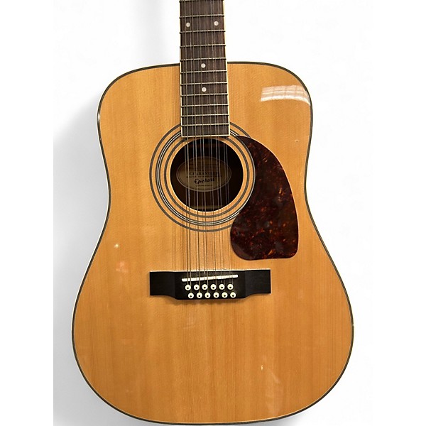 Used Epiphone DR212 Natural 12 String Acoustic Guitar