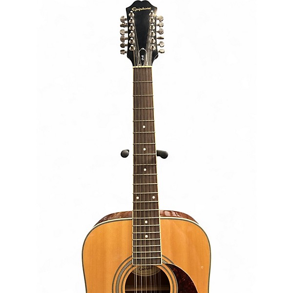 Used Epiphone DR212 Natural 12 String Acoustic Guitar