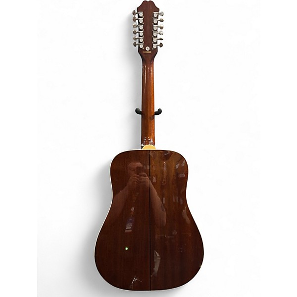 Used Epiphone DR212 Natural 12 String Acoustic Guitar