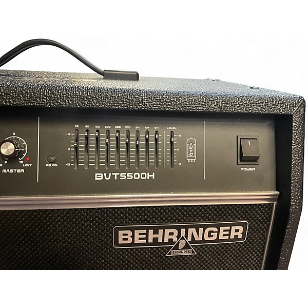 Used Behringer Ultrabass BVT5500H 550W Bass Amp Head