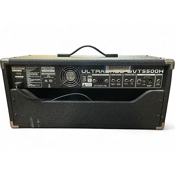 Used Behringer Ultrabass BVT5500H 550W Bass Amp Head
