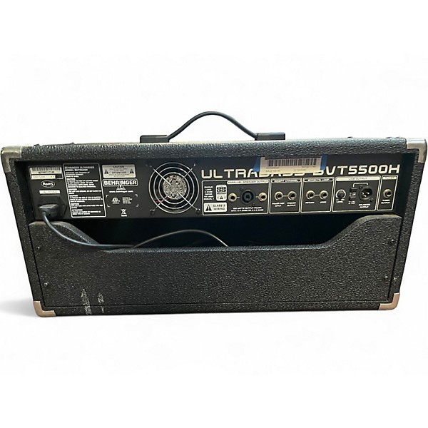 Used Behringer Ultrabass BVT5500H 550W Bass Amp Head