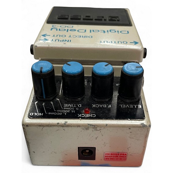 Used BOSS DD3 Digital Delay Effect Pedal