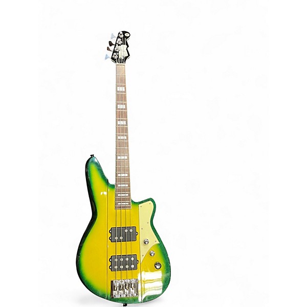 Used Reverend Thundergun avocado Electric Bass Guitar