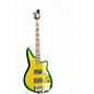 Used Reverend Thundergun avocado Electric Bass Guitar thumbnail
