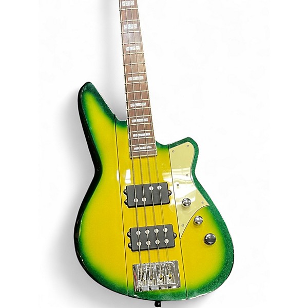 Used Reverend Thundergun avocado Electric Bass Guitar