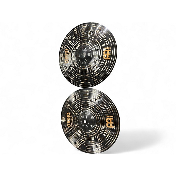 Used MEINL 14in Classic Custom Dark HiHat Pair Cymbal