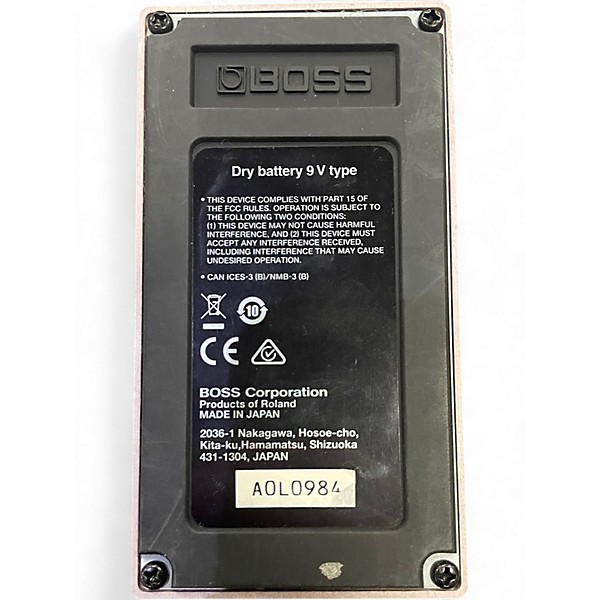Used BOSS DM2W Delay Waza Craft Effect Pedal